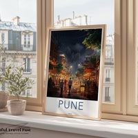Pune Poster - India Wall Art
