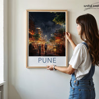 Pune Poster - India Wall Art