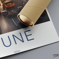 Pune Poster | Maharashtra Wall Art | India Decor