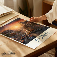 Pune Poster | Maharashtra Wall Art | India Decor