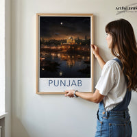 Punjab Poster - India Wall Art