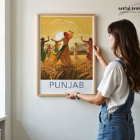 Punjab Poster - India Wall Art