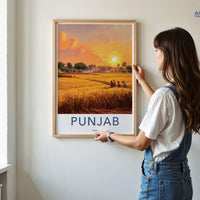 Punjab Poster - India Wall Art
