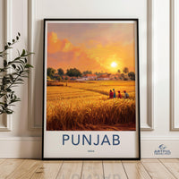 Punjab Poster - India Wall Art