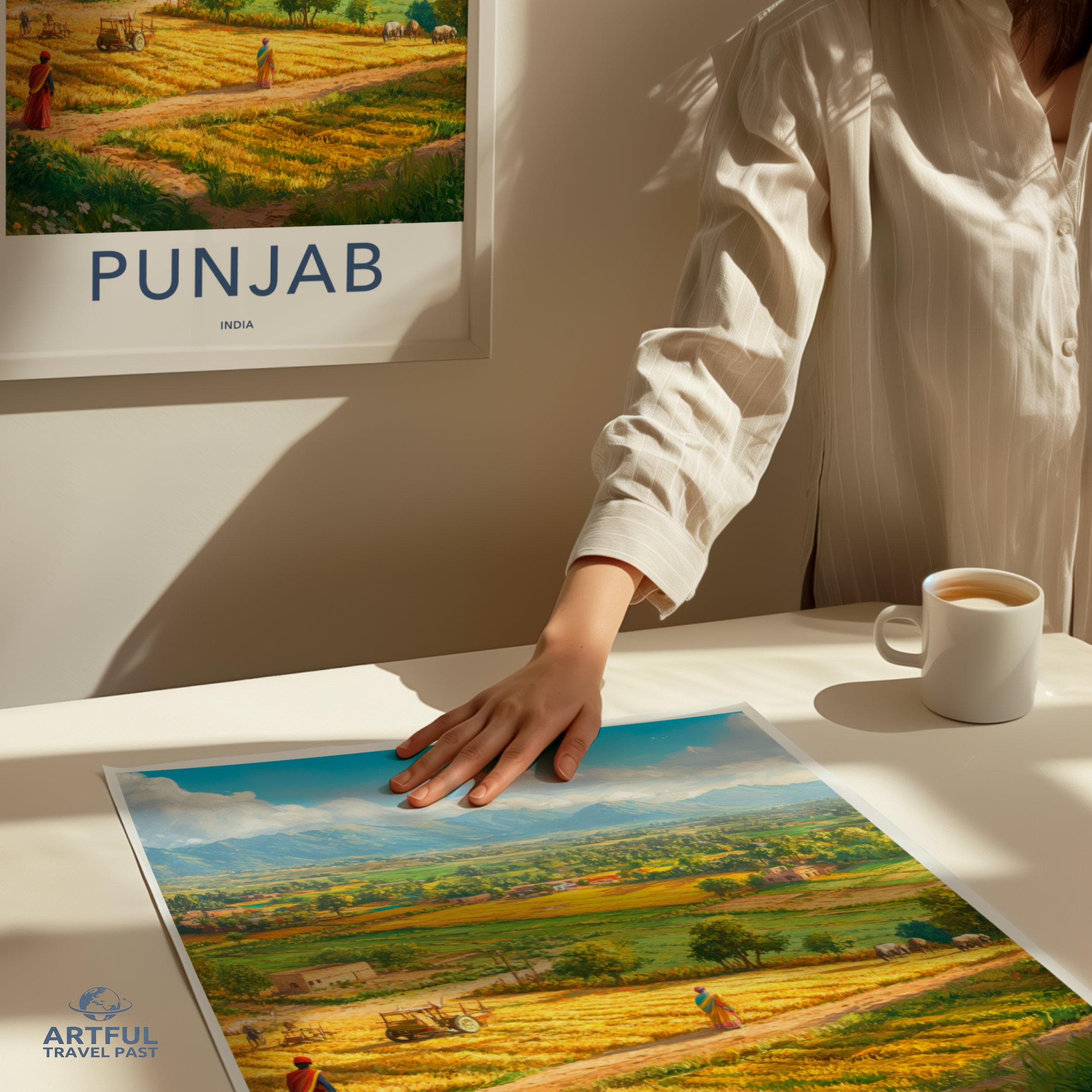 Punjab Poster - India Wall Art