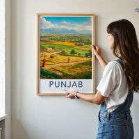 Punjab Poster - India Wall Art