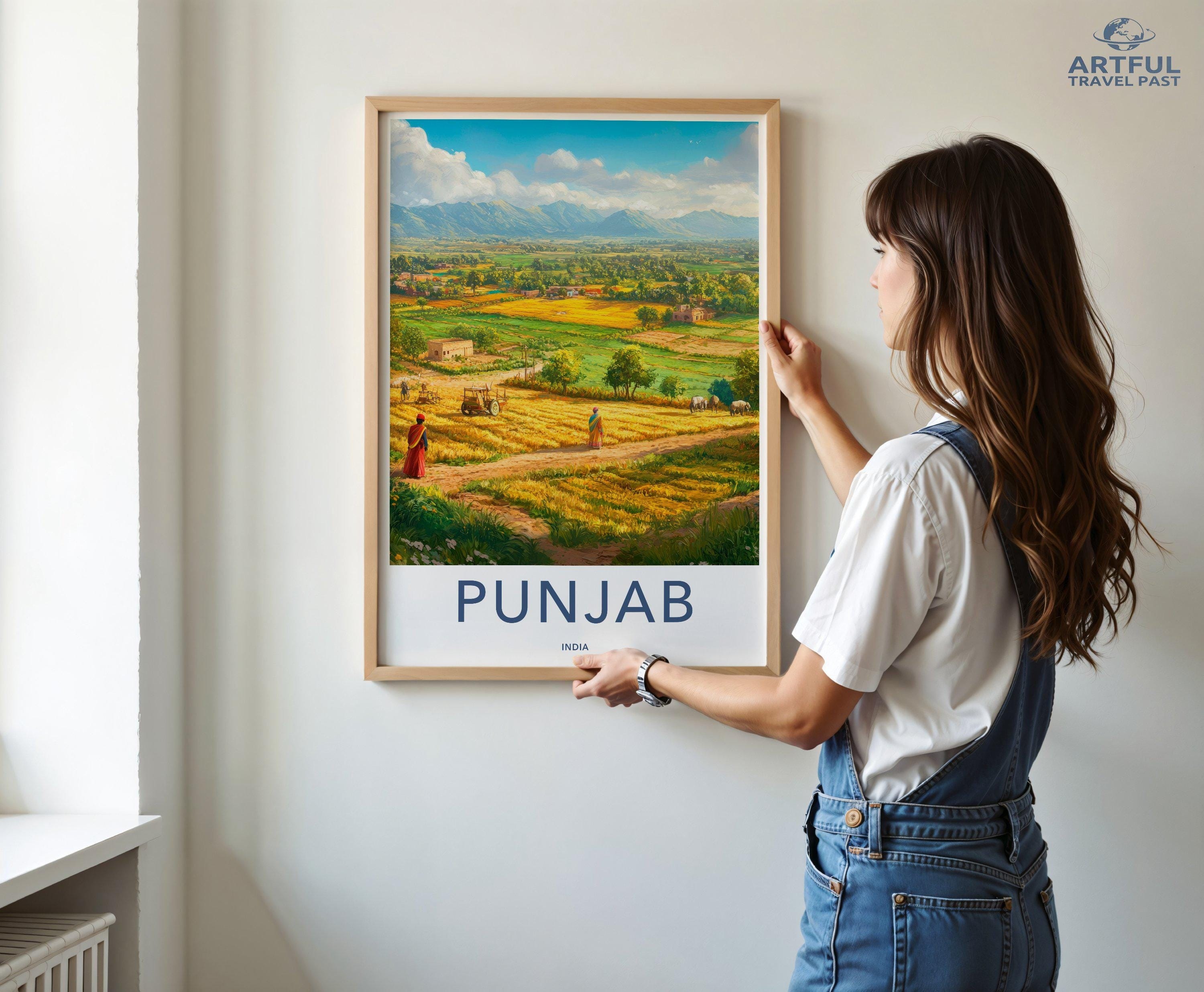 Punjab Poster - India Wall Art