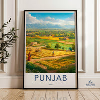 Punjab Poster - India Wall Art