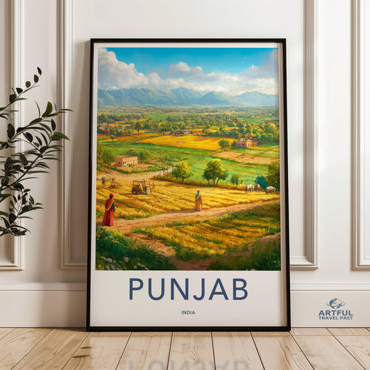 Punjab Poster - India Wall Art