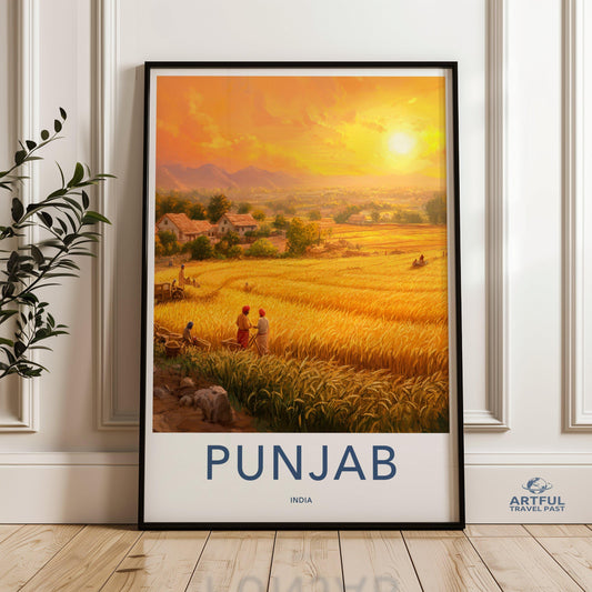 Punjab Poster - India Wall Art