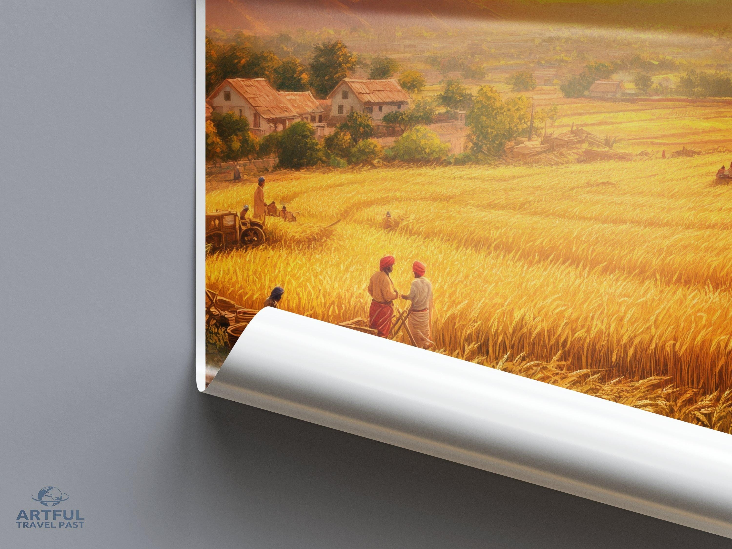Punjab Poster - India Wall Art