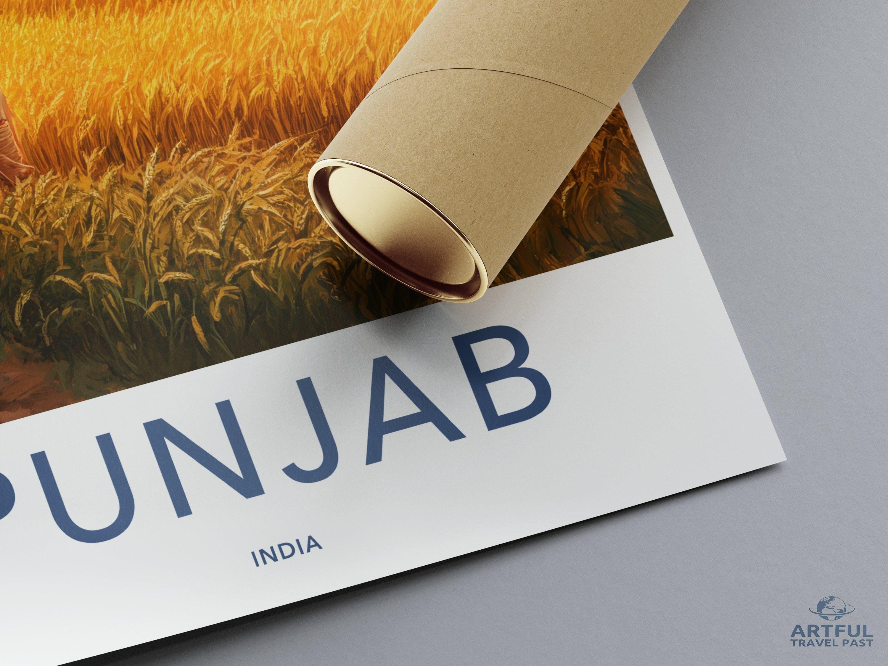 Punjab Poster - India Wall Art
