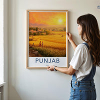 Punjab Poster - India Wall Art