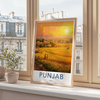 Punjab Poster - India Wall Art