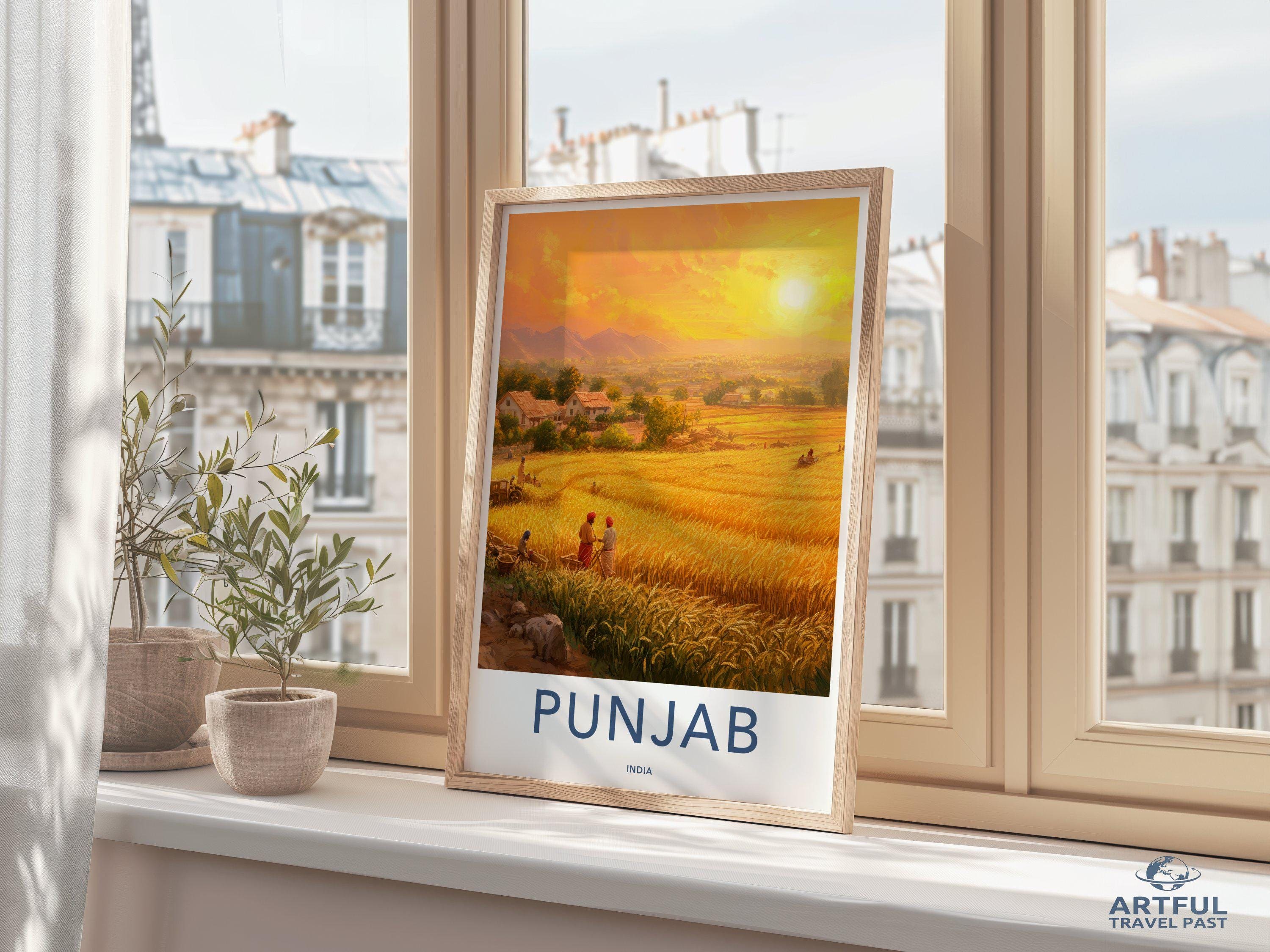 Punjab Poster - India Wall Art
