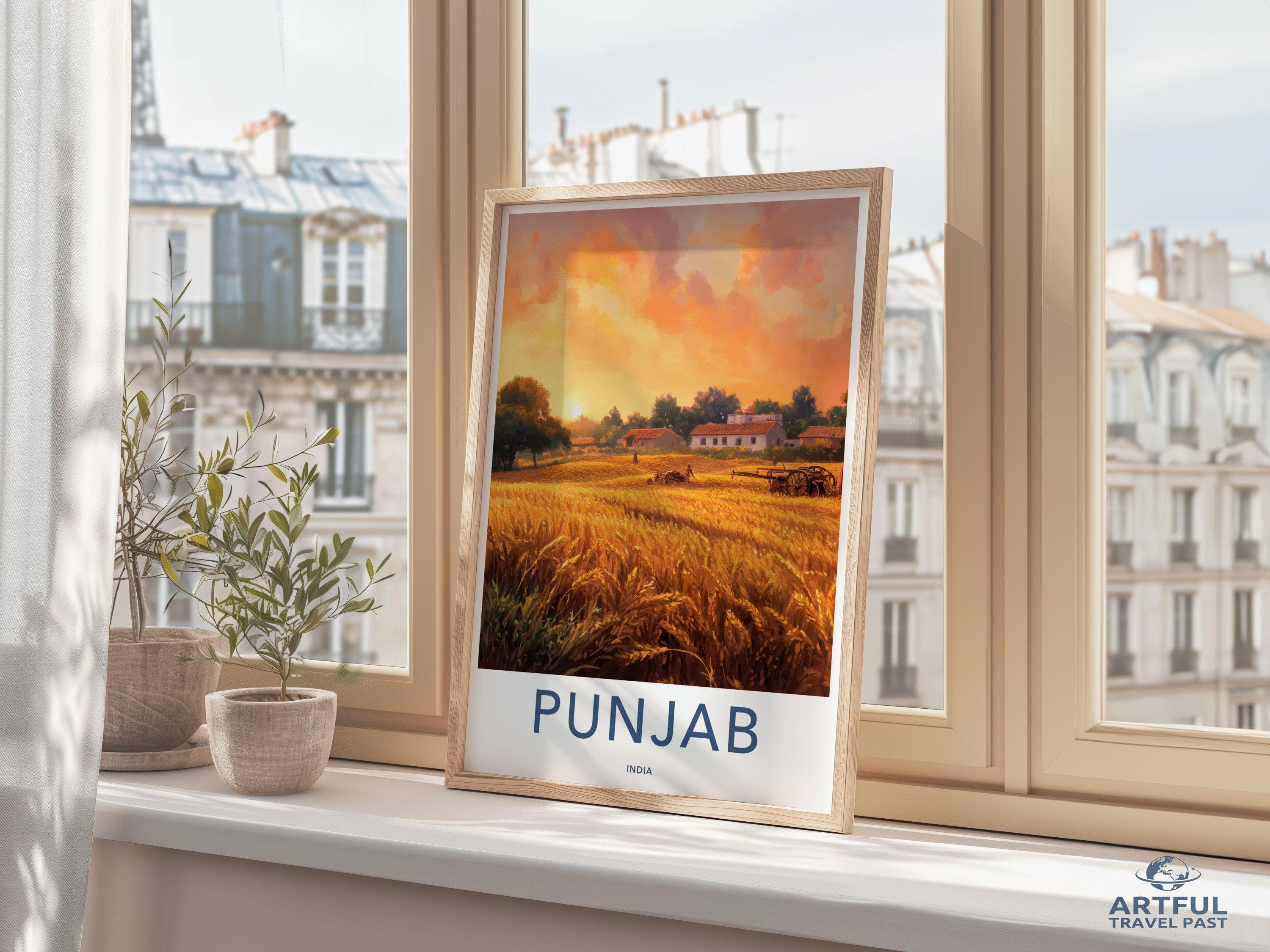 Punjab Poster - India Wall Art