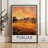 Punjab Poster - India Wall Art