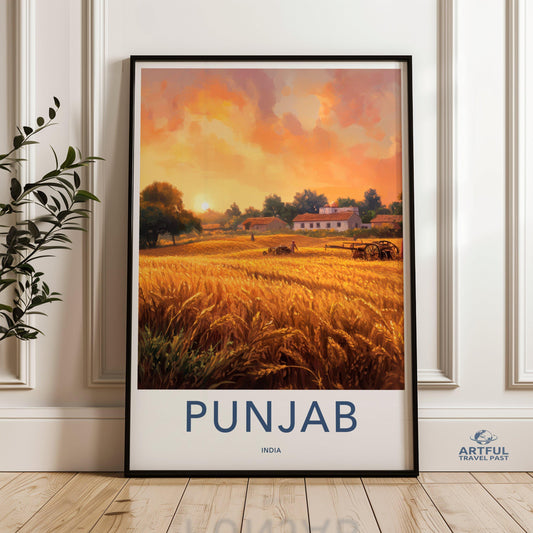 Punjab Poster - India Wall Art