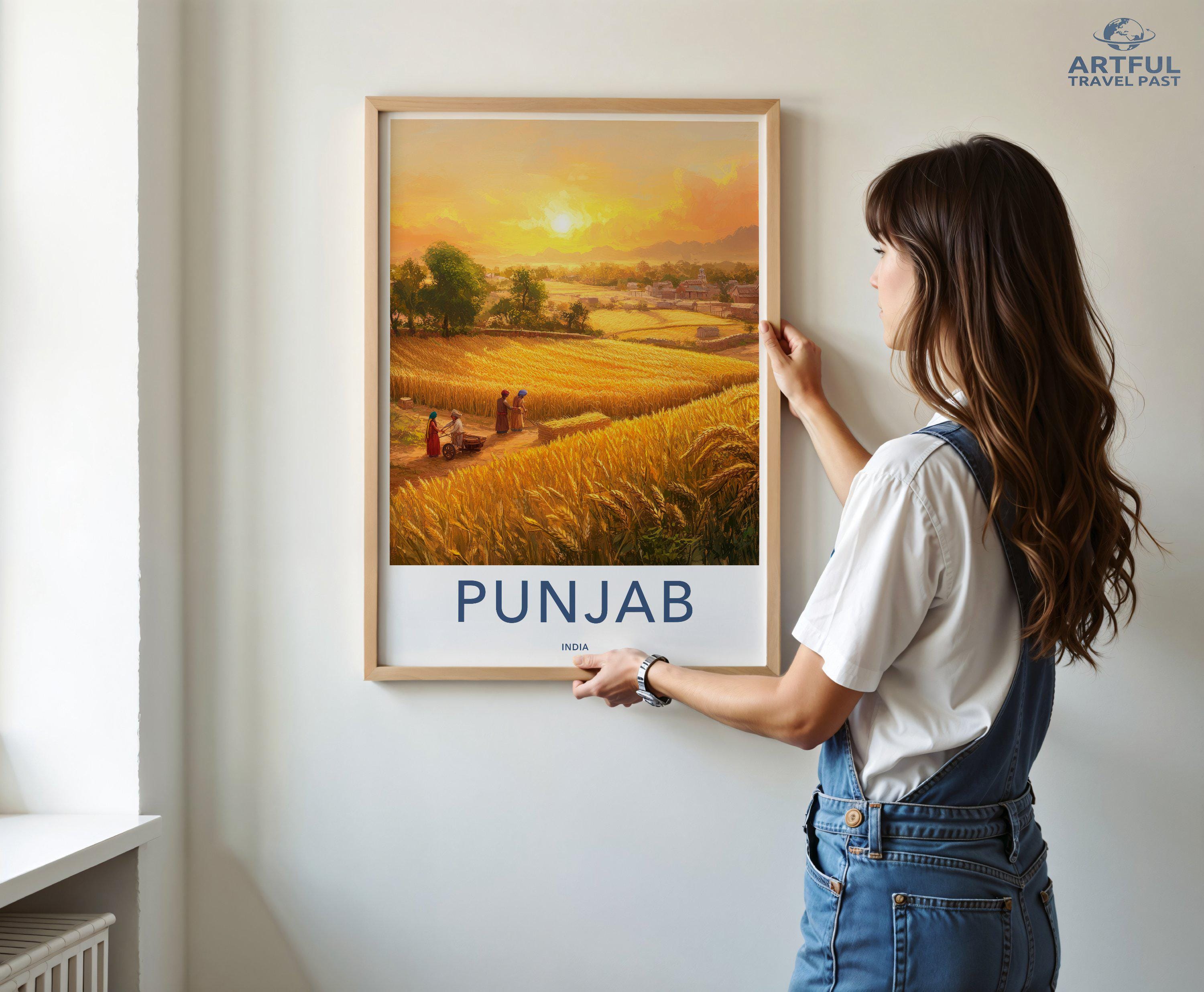 Punjab Poster - India Wall Art