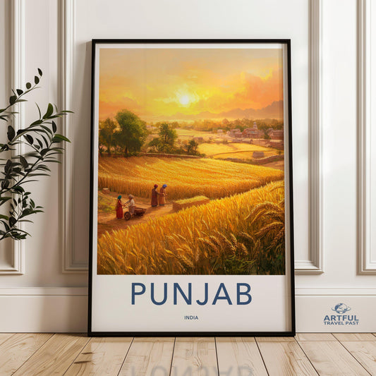 Punjab Poster - India Wall Art