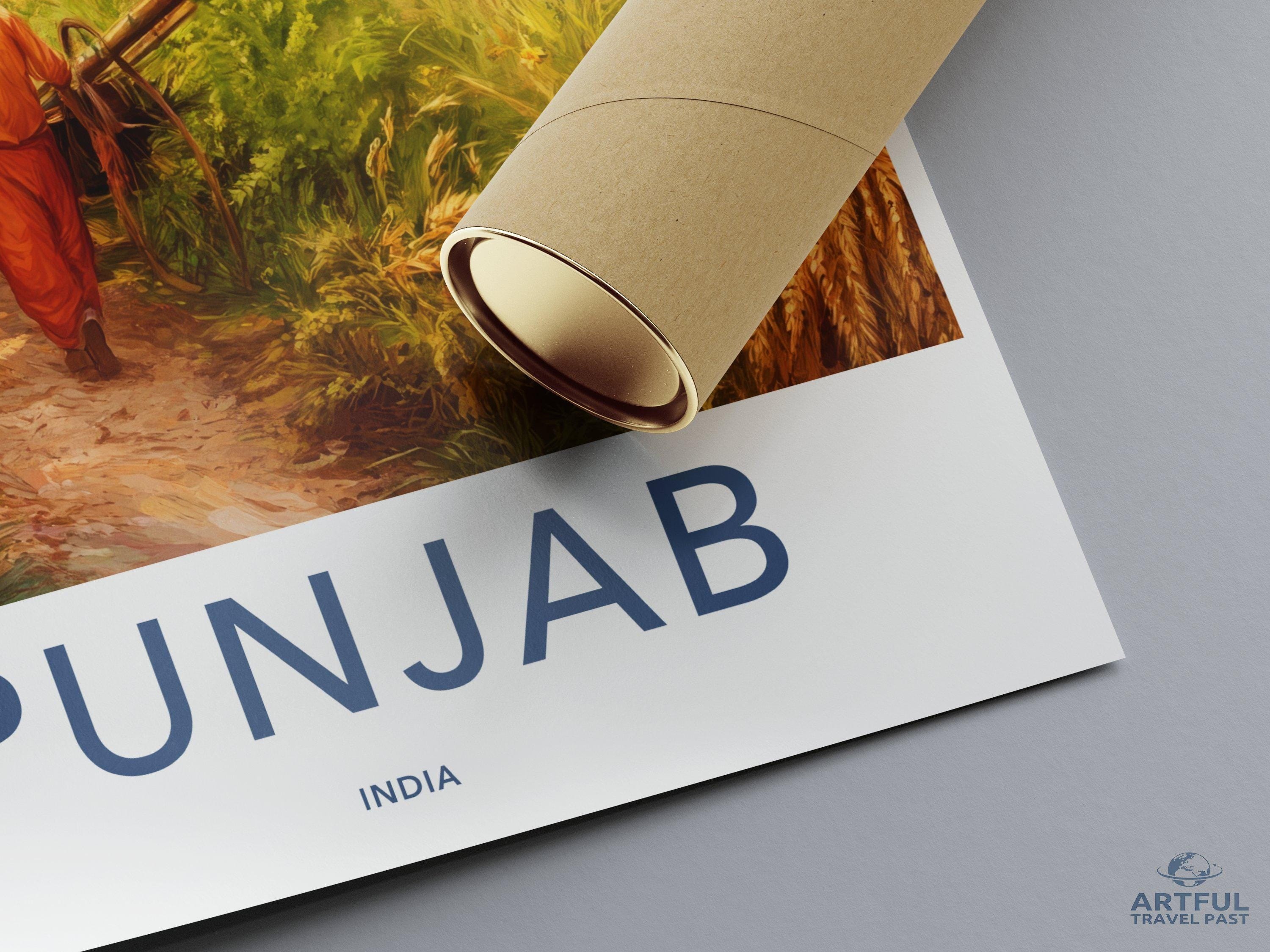 Punjab Poster - India Wall Art