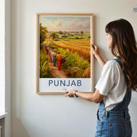 Punjab Poster - India Wall Art