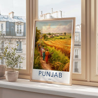 Punjab Poster - India Wall Art