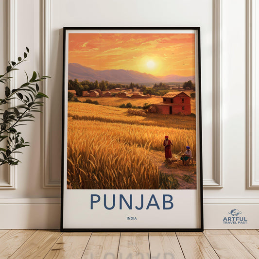 Punjab Poster - India Wall Art