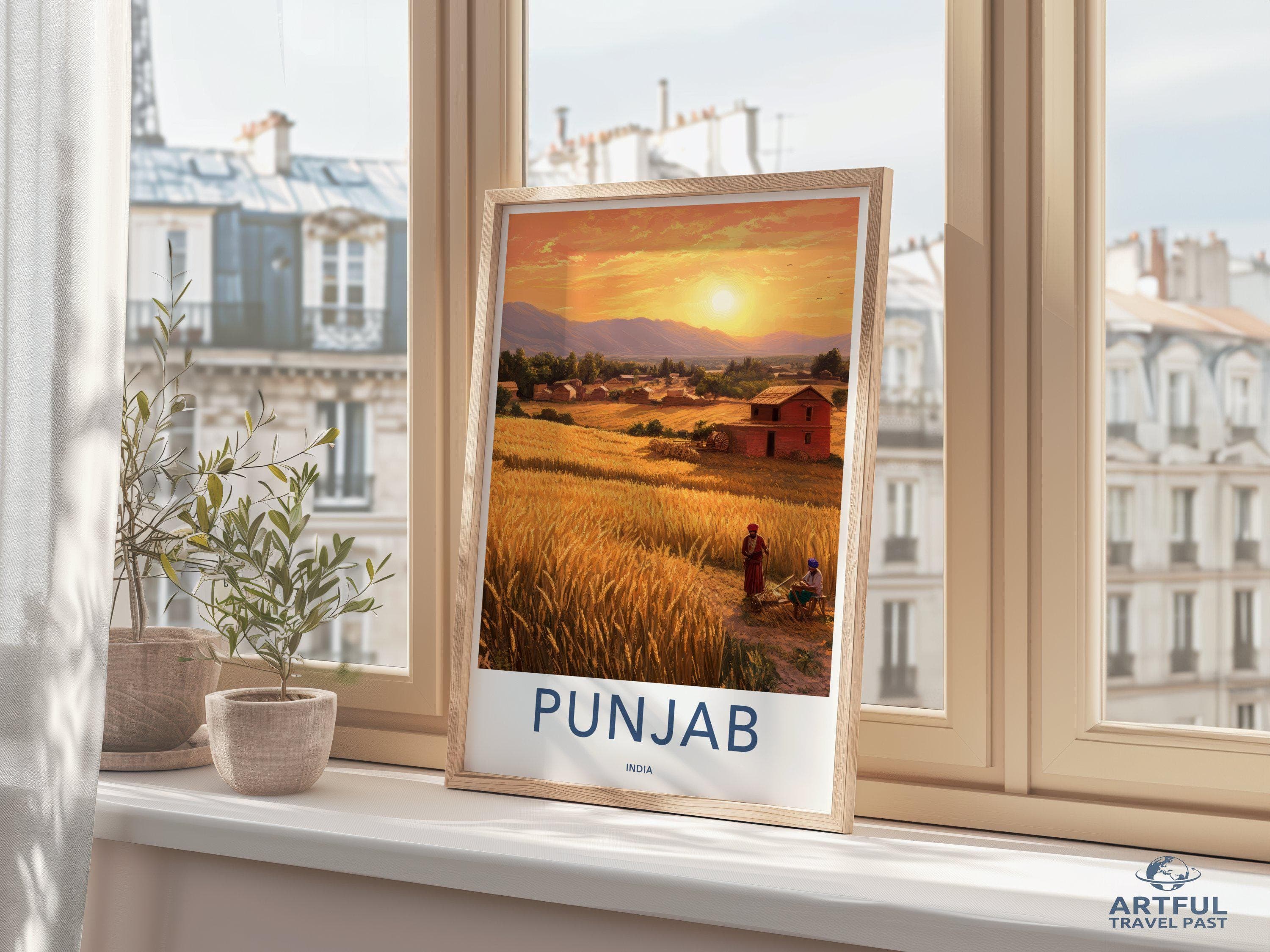 Punjab Poster - India Wall Art