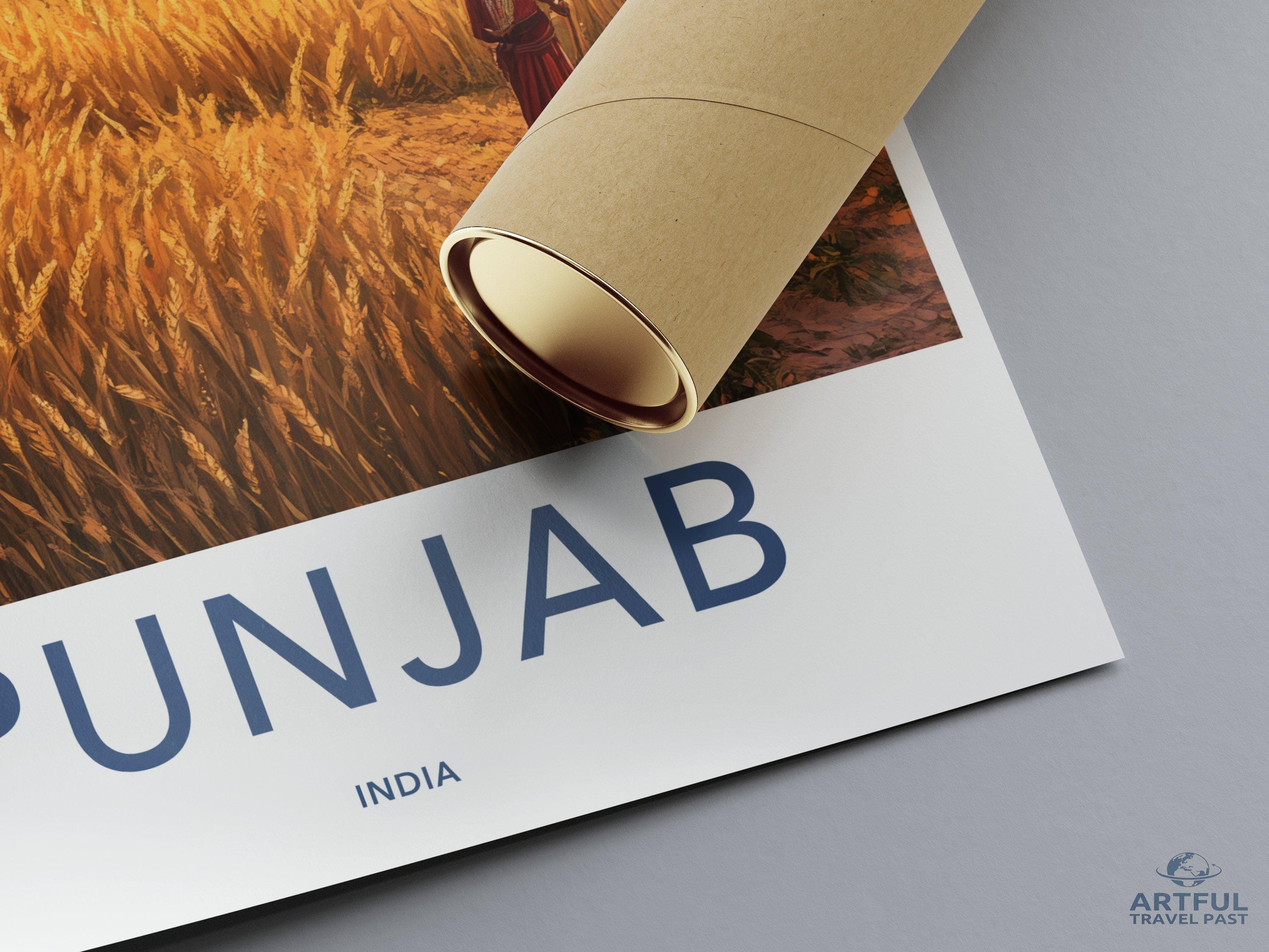 Punjab Poster - India Wall Art