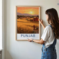 Punjab Poster - India Wall Art