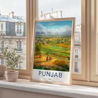 Punjab Poster - India Wall Art