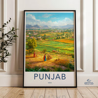 Punjab Poster - India Wall Art