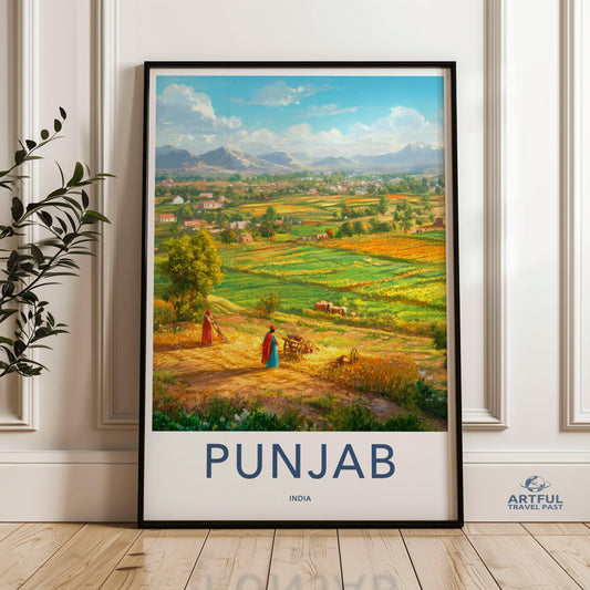 Punjab Poster - India Wall Art