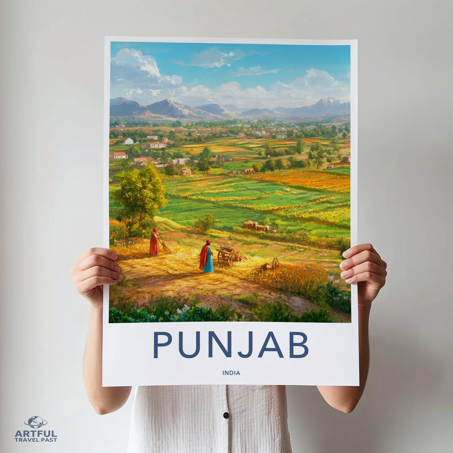 Punjab Poster - India Wall Art