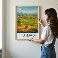 Punjab Poster - India Wall Art