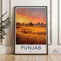 Punjab Poster - India Wall Art