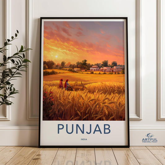 Punjab Poster - India Wall Art