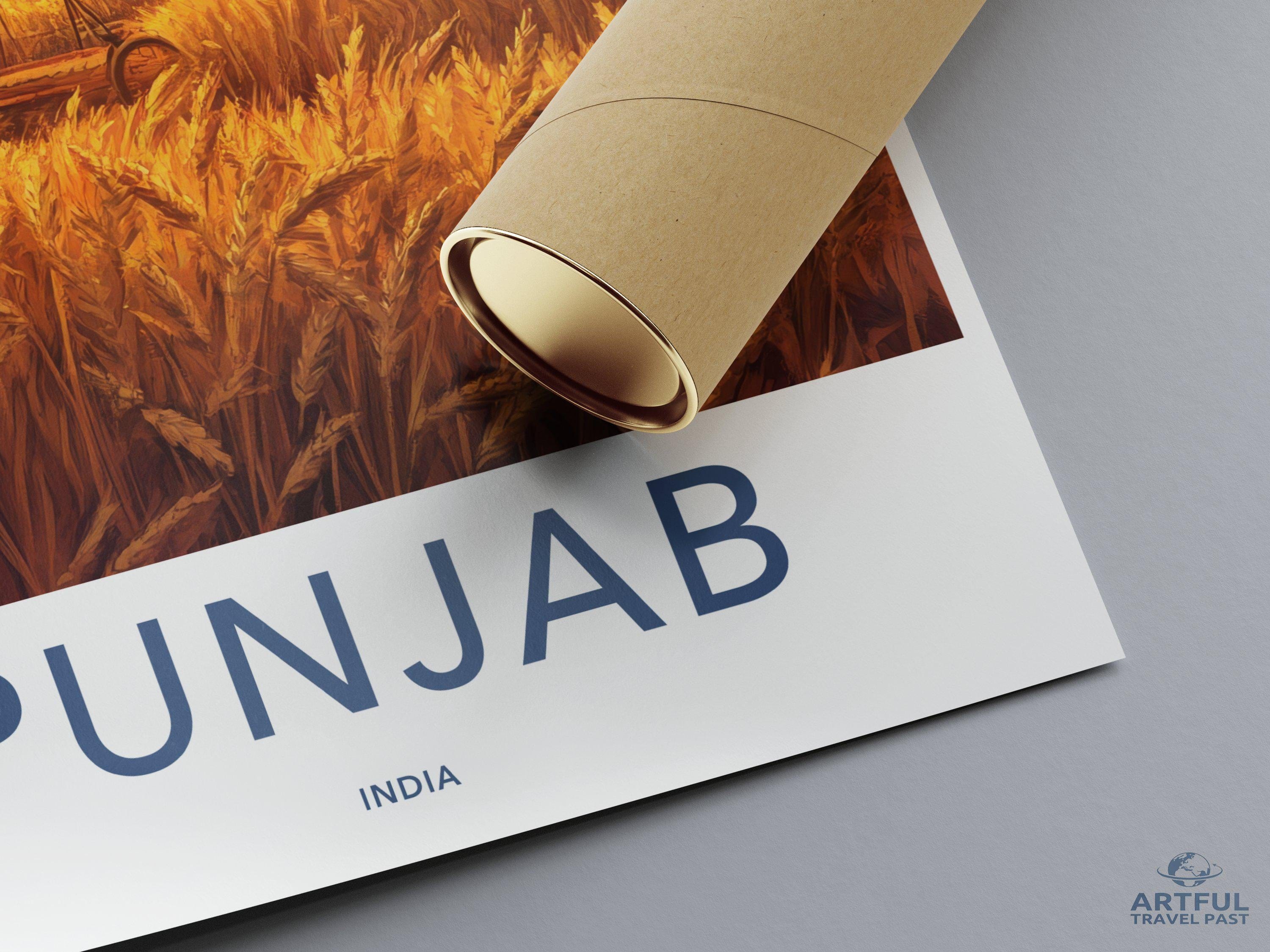 Punjab Poster - India Wall Art