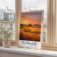Punjab Poster - India Wall Art