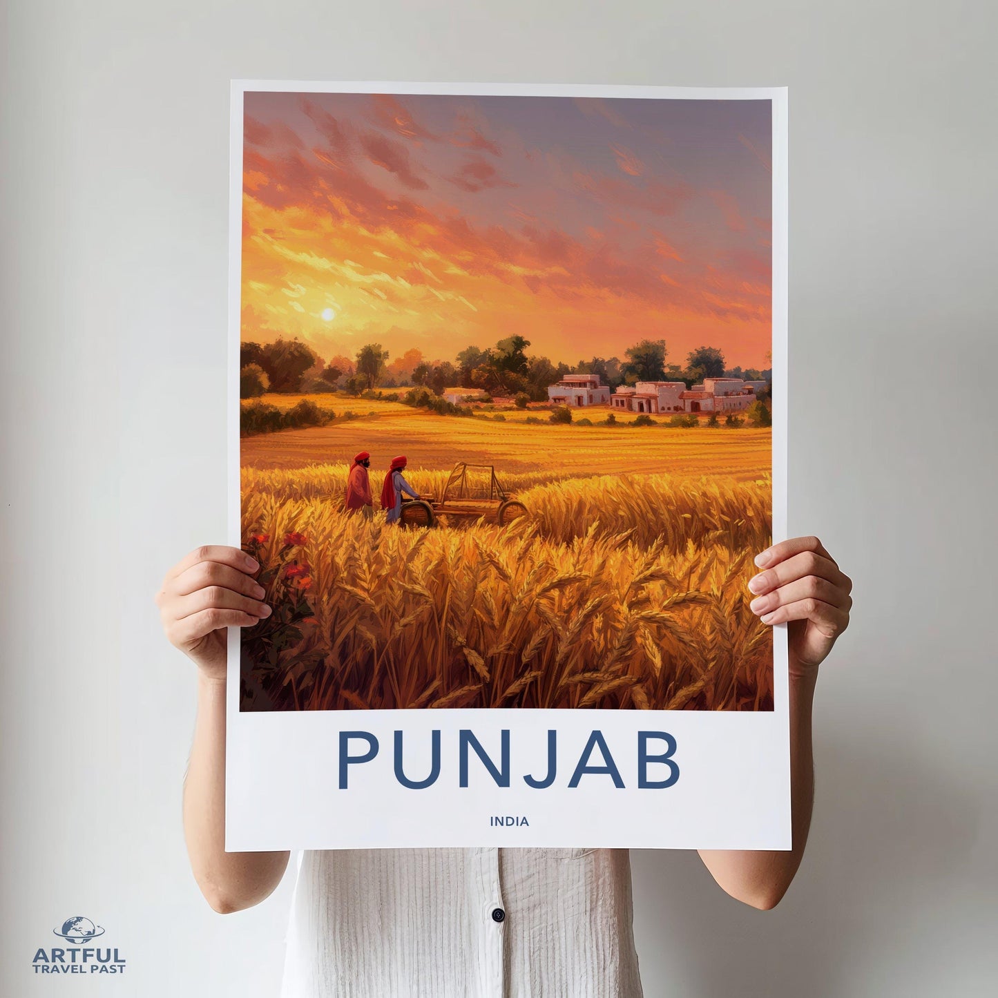 Punjab Poster - India Wall Art