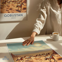 Qobustan Poster - Azerbaijan Wall Art