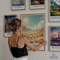 Qobustan Poster - Azerbaijan Wall Art
