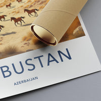 Qobustan Poster - Azerbaijan Wall Art