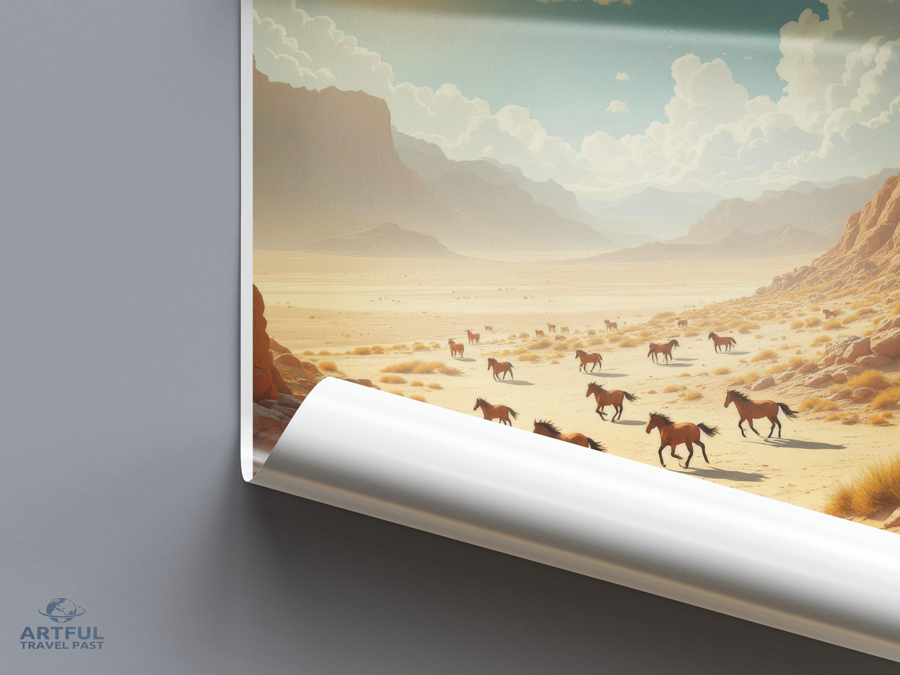 Qobustan Poster - Azerbaijan Wall Art