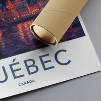 Quebec Poster - Canada Wall Art