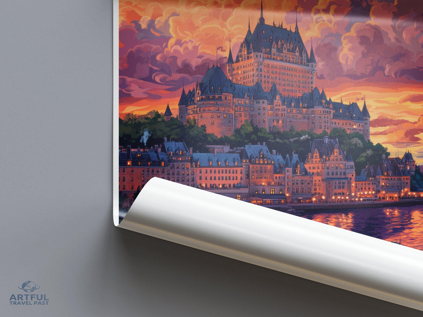 Quebec Poster - Canada Wall Art