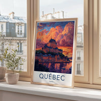 Quebec Poster - Canada Wall Art