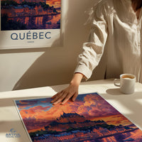 Quebec Poster - Canada Wall Art