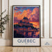 Quebec Poster - Canada Wall Art